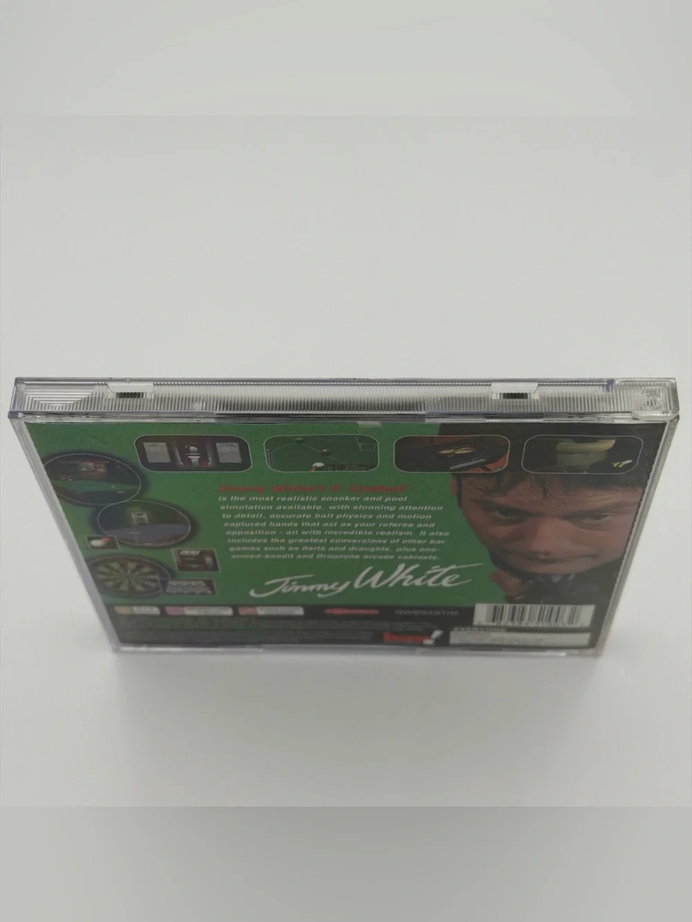 Jimmy White's 2: Cueball PlayStation Sony Game - Black